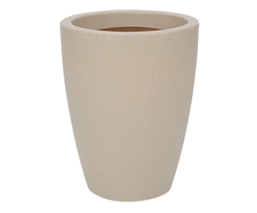 Vaso Malta Cone II Areia, Bege | WestwingNow