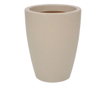 Vaso Malta Cone II Areia