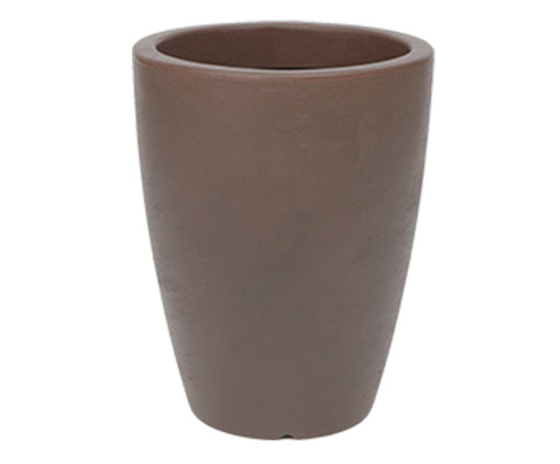 Vaso Malta Cone II Marrom, Marrom | WestwingNow