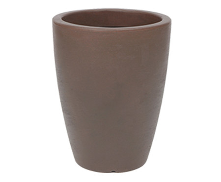 Vaso Malta Cone II Marrom