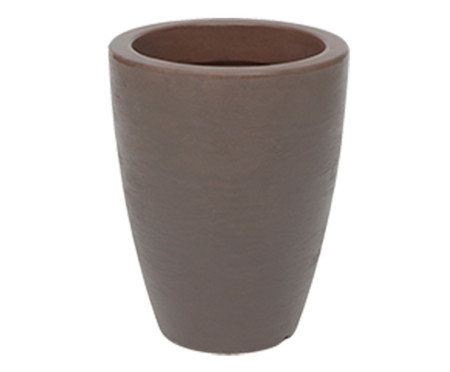 Vaso Malta Cone I Marrom