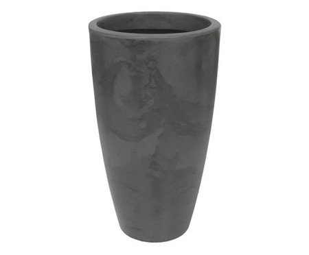 Vaso de Piso Verona Antique IV Preto - 70X40cm