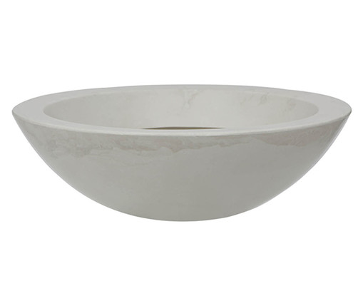 Vaso Verona Bowl Antique Branco  - 12X36cm, Branco | WestwingNow