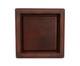 Prato Antique Rusty II - 20X3X20cm, Marrom | WestwingNow