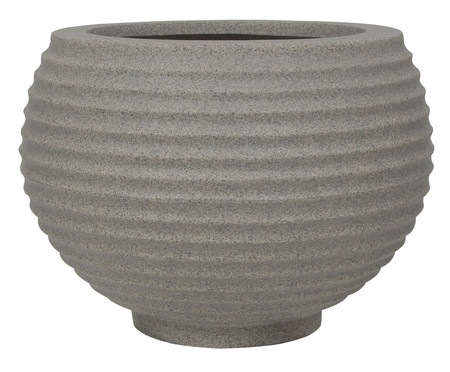 Vaso Bromélia Granito Pedra  - 24X34cm