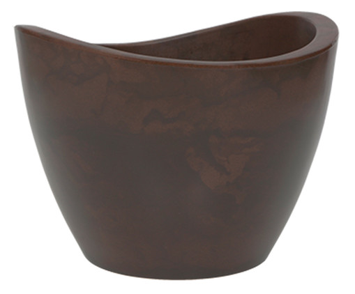 Vaso Copacabana Rusty V, Marrom | WestwingNow