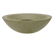 Vaso de Piso Verona Bowl Antique Camurça  - 17X54cm | WestwingNow