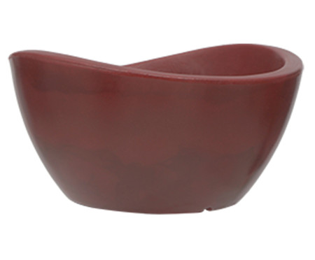 Vaso Copacabana Antique Vermelho  - 16X30cm