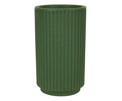 Vaso SP Cilíndro Artstone III Verde, Verde | WestwingNow