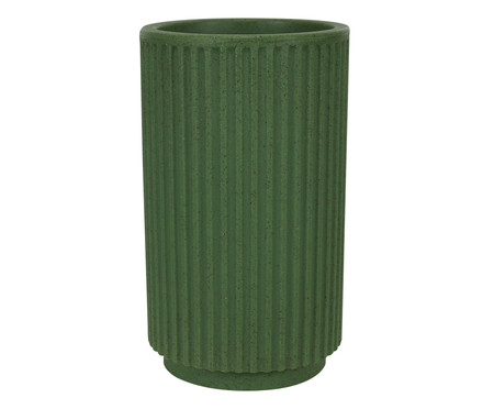 Vaso SP Cilíndro Artstone III Verde