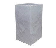 Vaso de Piso Cubo Antique II Cimento  - 40X80X40cm | WestwingNow