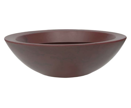 Vaso de Piso Verona Bowl Antique Vermelho  - 17X54cm, Vermelho | WestwingNow