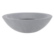 Vaso de Piso Verona Bowl Antique Cimento  - 17X54cm | WestwingNow