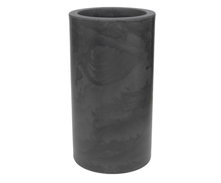 Vaso Cilindro Antique Preto