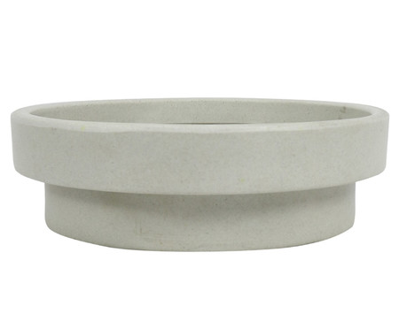 Vaso Loft Antique II Branco  - 10X32cm