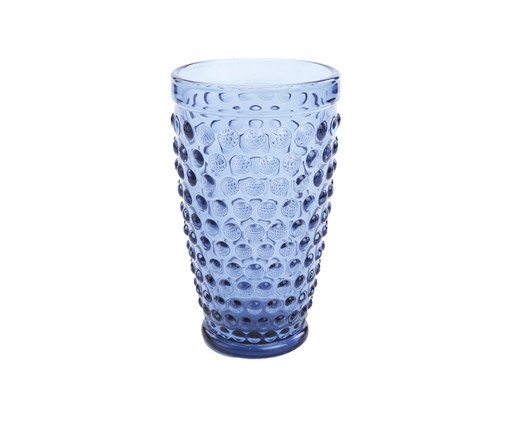 Copo Alto Bolhas Azul, Azul | WestwingNow