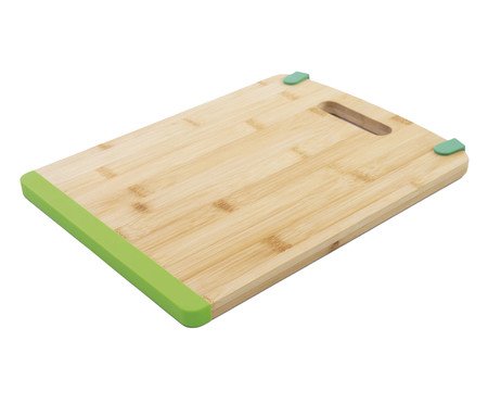 Tábua Corte Bambu Silicone Natural I | Westwing