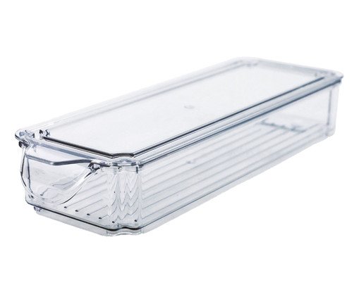 Caixa Organizadora Incolor - 850ml, Transparente | WestwingNow