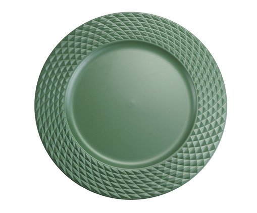 Sousplat Trial Verde, Verde | WestwingNow