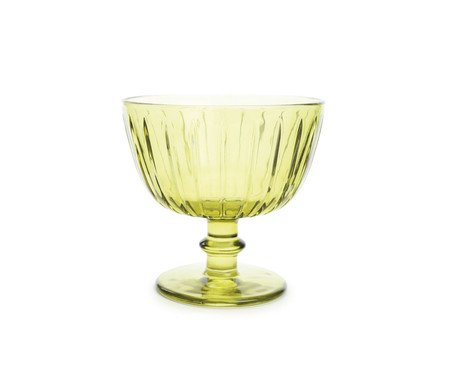 Jogo de Taças Sobremesa Vidro Verde - 270ml | Westwing