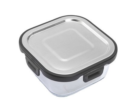Pote Hermético de Vidro Incolor - 500ml | Westwing