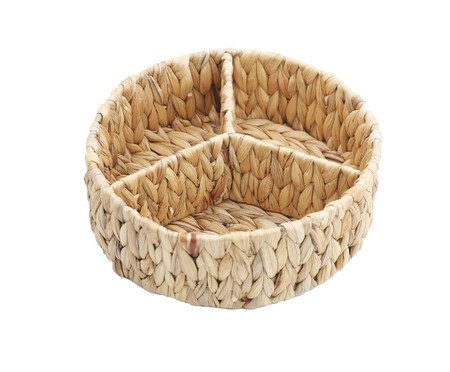 Cesta com 03 Divisórias Marrom | Westwing