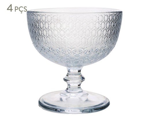 Jogo de Taças para Sobremesa Maine - 290ml, Transparente | WestwingNow