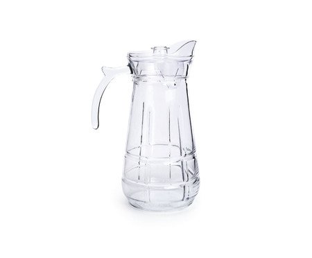 Jarra de Vidro Tampa Plástica Incolor - 1,7L | Westwing