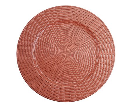 Sousplat Texture Laranja | Westwing