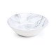 Bowl Pequeno e Servir Mármore Melamina Branco e Cinza, Branco | WestwingNow