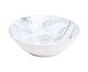Bowl Pequeno e Servir Mármore Melamina Branco e Cinza, Branco | WestwingNow