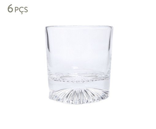 Jogo de Copos Whisky Vidro Incolor II - 310ml, Transparente | WestwingNow