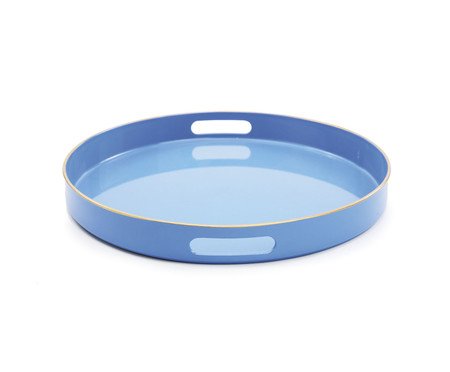 Bandeja Redonda Cutie Azul | Westwing