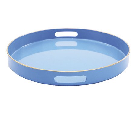 Bandeja Redonda Cutie Azul | Westwing