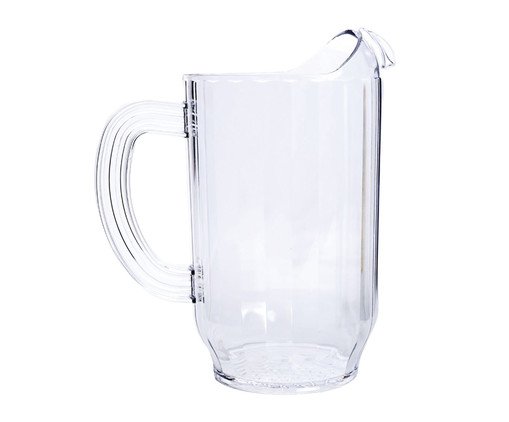 Jarra Wavy Transparente - 1,4L, Transparente | WestwingNow
