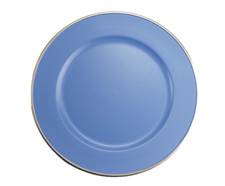 Sousplat Basik Azul Claro | Westwing
