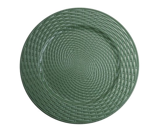 Sousplat Texture Verde, Verde | WestwingNow