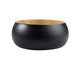 Saladeira Redonda em Bambu Ring I Preta, Preto | WestwingNow