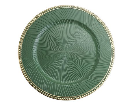 Sousplat Lines Verde | Westwing
