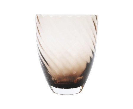 Copo Listras Marrom - 450ml | Westwing