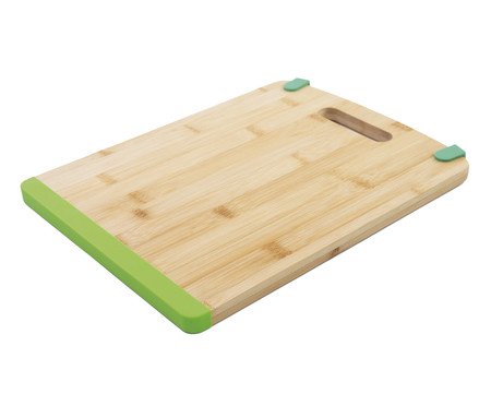 Tábua Corte Bambu Silicone Natural II | Westwing