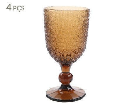 Jogo de Taças Simple Âmbar - 310ml | Westwing
