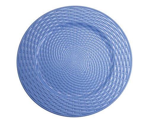 Sousplat Texture Azul, Azul | WestwingNow