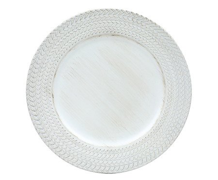 Sousplat Marble Branco | Westwing