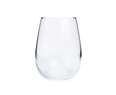 Jogo de Copos Baixos Vidro Incolor - 500ml | Westwing