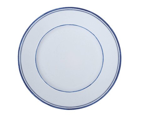 Sousplat Navy Style Branco e Azul | Westwing