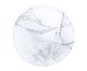 Prato de Jantar Melamina Branco e Cinza - 27cm, Branco | WestwingNow