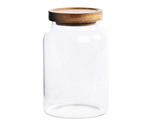 Pote Redondo - 1250ml, Transparente | WestwingNow