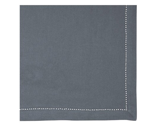 Toalha de Mesa Retangular 06 Lugares com Borda Mitrada Azul, Azul | WestwingNow