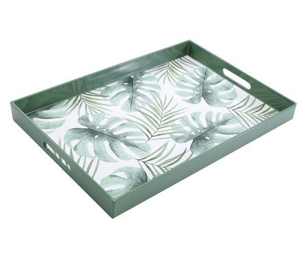 Bandeja Retangular Cutie Leaf Verde | Westwing